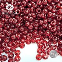 Preciosa Perlen Rocailles 15/0 1,5 mm Rot 90120 50 g