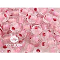 Preciosa Perlen Rocailles 3/0 5,6 mm Rosa (PRE3001) 50 g