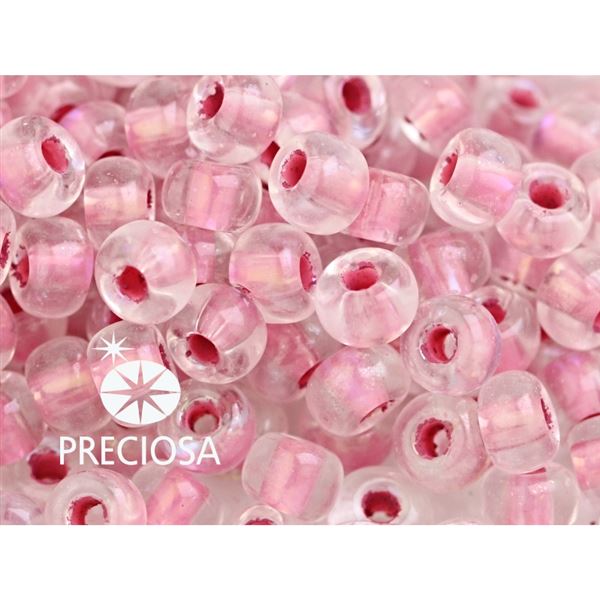 Preciosa Perlen Rocailles 3/0 5,6 mm Rosa (PRE3001) 50 g