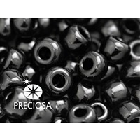 Preciosa Perlen Rocailles 32 7,5 mm Schwarz (23980) 50 g