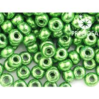 Preciosa Perlen Rocailles 4/0 5,1 mm Grün (PRE4022) 50 g