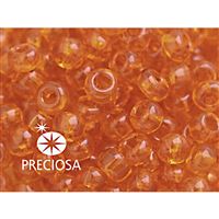 Preciosa Perlen Rocailles 4/0 5,1 mm Orange (PRE4024) 50 g