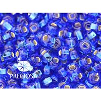 Preciosa Perlen Rocailles 5/0 4,6 mm Blau (PRE5020) 50 g