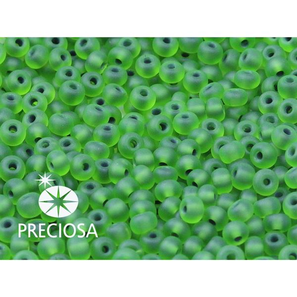 Preciosa Rocailles 5/0 4,6 mm Grn MATT (PRE5023) 50 g