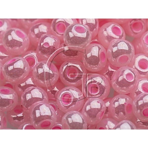 Preciosa Perlen Rocailles 5/0 4,6 mm Rosa (PRE5027) 20 g