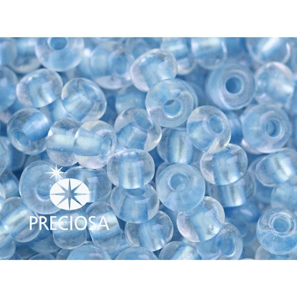 Preciosa Perlen Rocailles 6/0 4,1 mm Blau (PRE6070) 50 g