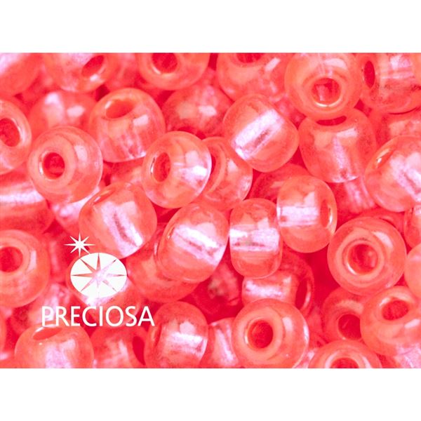 Preciosa Perlen Rocailles 6/0 4,1 mm Rosa (PRE6071) 50 g