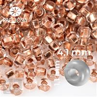 Preciosa Rocailles 6/0 4,1 mm Kupfer 68105 50 g