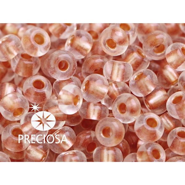 Preciosa Perlen Rocailles 6/0 4,1 mm Kupfer (PRE6077) 50 g
