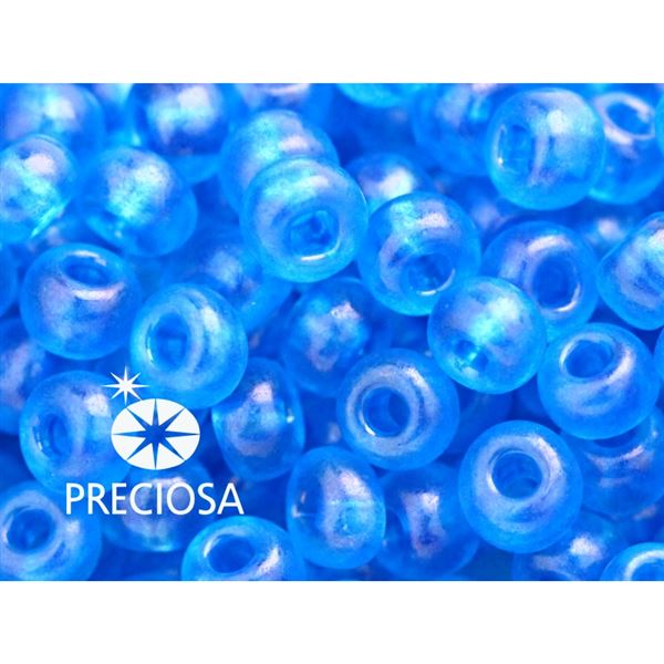 Preciosa Perlen Rocailles 6/0 4,1 mm Blau (PRE6089) 50 g