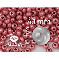 Preciosa Perlen Rocailles 6/0 4,1 mm Rosa (PRE6097) 50 g 