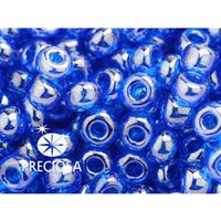 Preciosa Perlen Rocailles 7/0 3,5 mm Blau (PRE7053) 50 g
