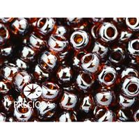 Preciosa Perlen Rocailles 7/0 3,5 mm Braun (PRE7054) 50 g