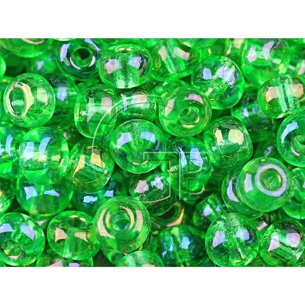 Preciosa Perlen Rocailles 7/0 3,5 mm Gr�n (PRE7060) 20 g