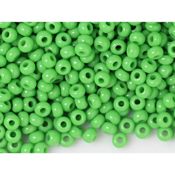 Preciosa Perlen Rocailles 7/0 3,5 mm Gr�n (PRE7061) 20 g