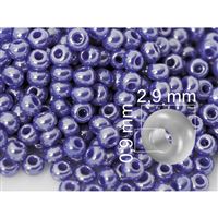 Preciosa Rocailles Perlen 8/0 2,9 mm Blau (PRE8102) 50 g