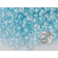 Preciosa Rocailles 9/0 2,6 mm Blau (PRE9074) 20 g