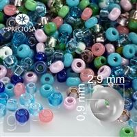 Preciosa Perlen Rocailles MIX 8/0 PRM014 50 g