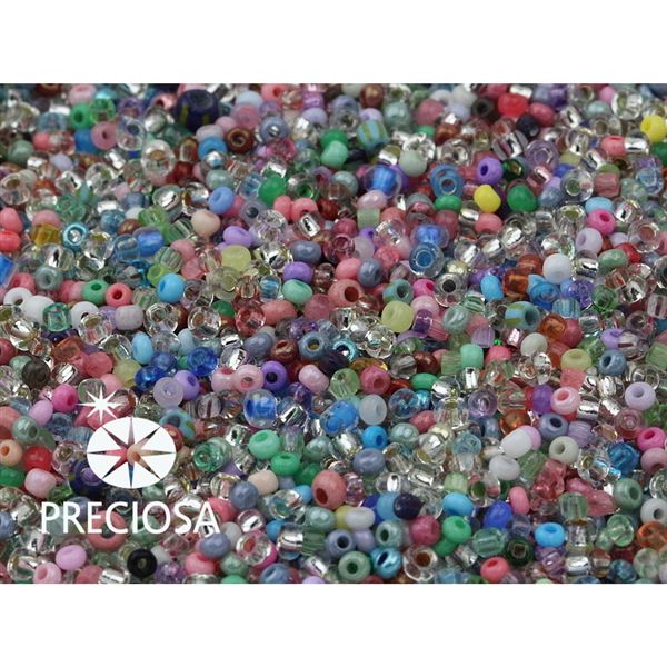 Preciosa Rocailles Perlen MIX 8/0 11/0 (PRM026) 50 g