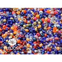 Preciosa Rocailles Perlen MIX 8/0 2,9 mm mix (PRM037) 50 g