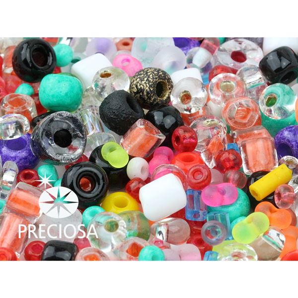 Preciosa Rocailles Perlen MIX (PRM042) 50 g