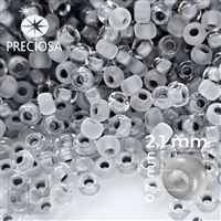 Preciosa Rocailles MIX 11/0 2,1 mm Grau PRM051 20 g