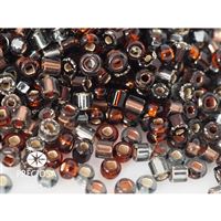 Preciosa Rocailles Perlen MIX 2 3 mm (PRM066) 50 g