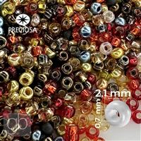 Preciosa Rocailles MIX ca 3,5 x 10 mm PRM079 50 g