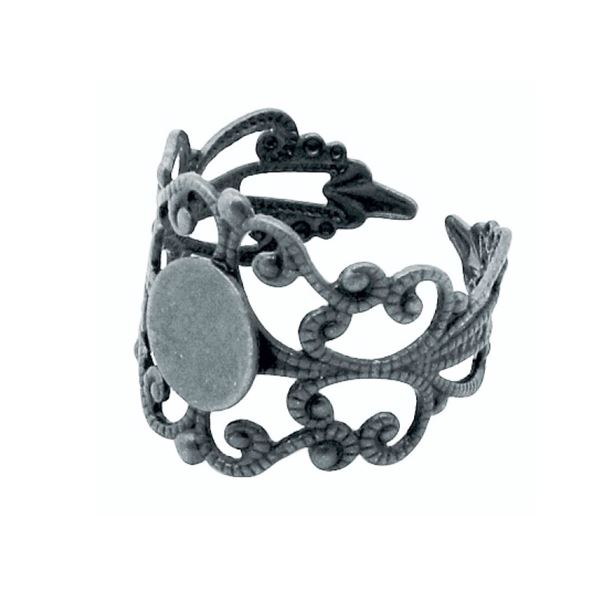 Prst�nek filigran polotovar Hematit