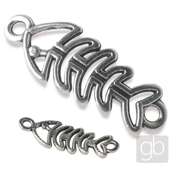 Pr�vesok Ryba 31 mm Starostriebro