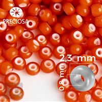 Preciosa CORNELIAN 10/0 2,3 mm Orange 93703 20 g