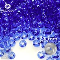 Preciosa Rocailles 10/0 2,3 mm Blau (30050) 20 g