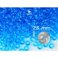 Preciosa Rocailles 10/0 2,3 mm Blau (60030) 20 g