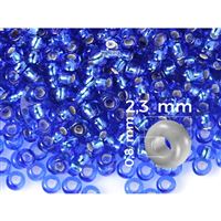 Preciosa Rocailles 10/0 2,3 mm Blau (37050) 20 g