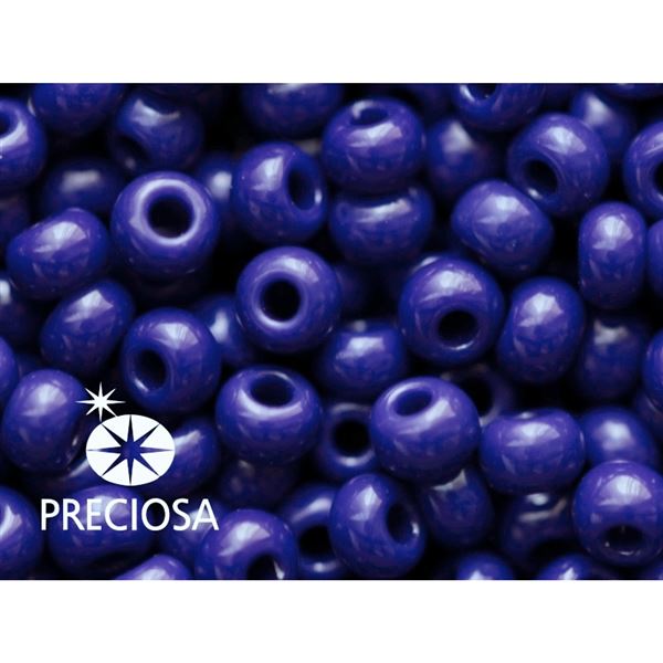 Preciosa Rocailles 1/0 6,6 mm Blau (33070) 20 g