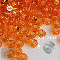 Preciosa Rocailles 10/0 2,3 mm Orange (97000) 20 g