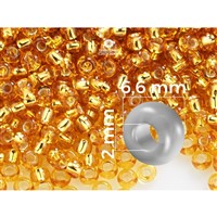 Preciosa Rocailles 1/0 6,6 mm Gelb (17070) 20 g