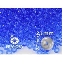 Preciosa Rocailles 11/0 2,1 mm Blau (30030) 50 g