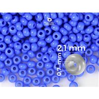Preciosa Rocailles 11/0 2,1 mm Blau (33040) 50 g