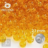 Preciosa Rocailles 11/0 2,1 mm Orange 80060 50 g