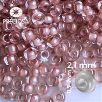 Preciosa Rocailles 11/0 2,1 mm Rosa 38116 50 g