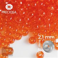 Preciosa Rocailles 11/0 2,1 mm Orange 90030 50 g
