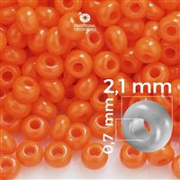 Preciosa Rocailles 11/0 2,1 mm Orange 93140 50 g