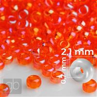 Preciosa Rocailles 11/0 2,1 mm Orange 91030 50 g