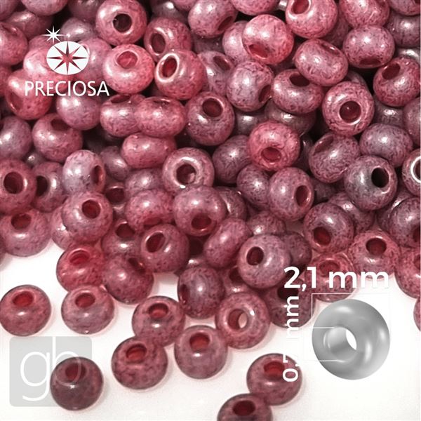 Preciosa Rocailles 11/0 2,1 mm Rosa 03193 20 g