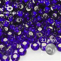 Preciosa Rocailles 11/0 2,1 mm Blau 37100 20 g