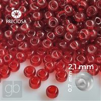 Preciosa Rocailles 11/0 2,1 mm Rot 90090 20 g