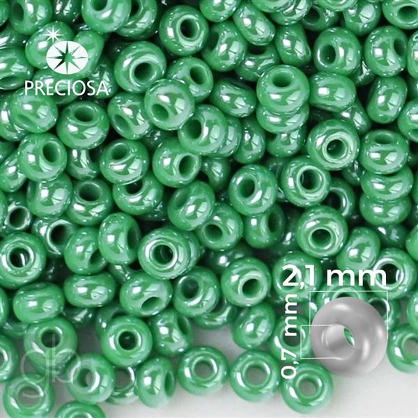 Preciosa Rocailles 11/0 2,1 mm Grn 58250 20 g