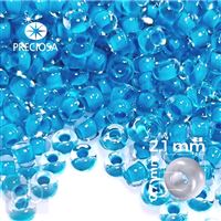 Preciosa Rocailles 11/0 2,1 mm Blau 38665 20 g