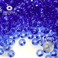 Preciosa Rocailles 11/0 2,1 mm Blau 30050 20 g